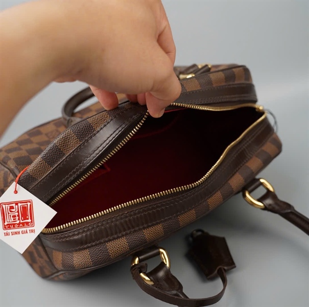 Túi LV Duomo ô vuông nâu sz31 KG+