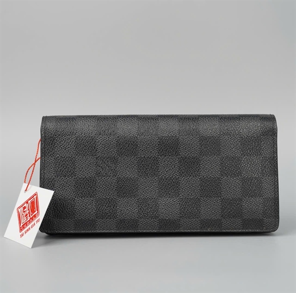 Ví LV ô vuông đen KG+