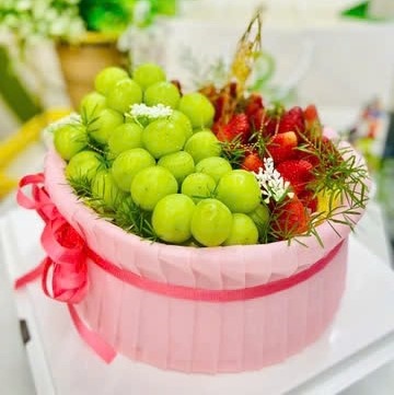 HỘP TRÁI CÂY TRÒN 01