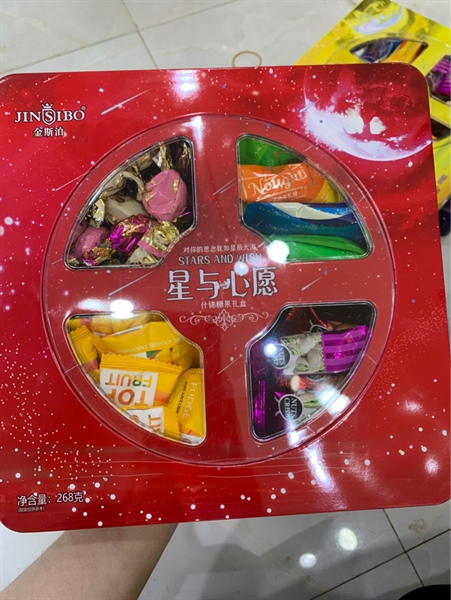 Kẹo socola stars and wish 268GR tq