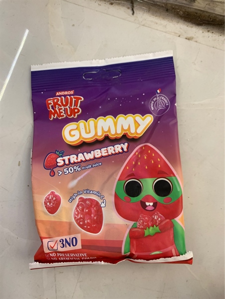 Kẹo dẻo gummy dâu
