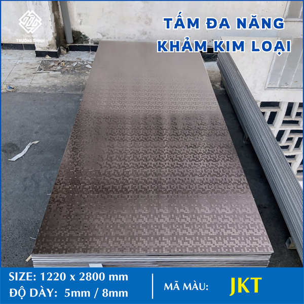 TẤM ĐA NĂNG - KHẢM TÍM - 8MM - 2M8