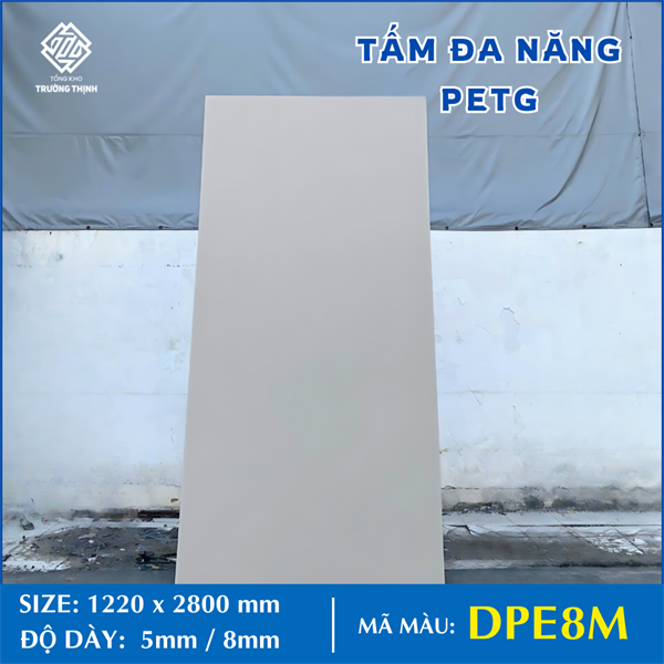 TẤM ĐA NĂNG - DPE8M - 5MM - 2M8