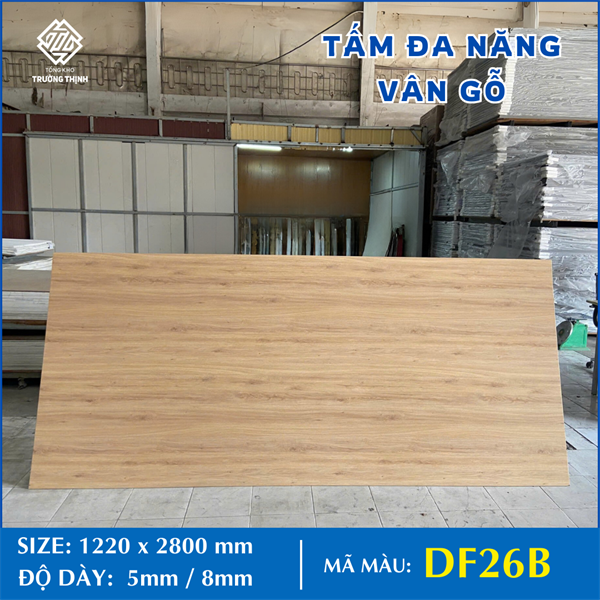 TẤM ĐA NĂNG - DF26B - 5MM - 2M8