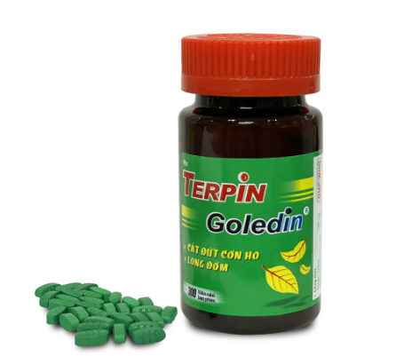 Terpin goledin nic pharma (c/300v)