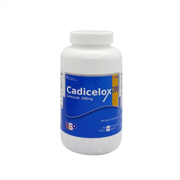 Cadicelox celecoxib 200mg usp (c/200v)