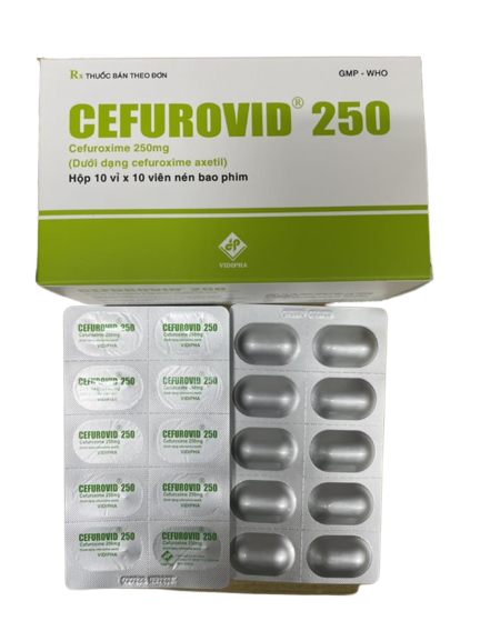 Cefurovid cefuroxim 250mg vidipha (h/100v)
