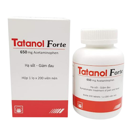 Tatanol fort 650mg pymepharco (c/200v)