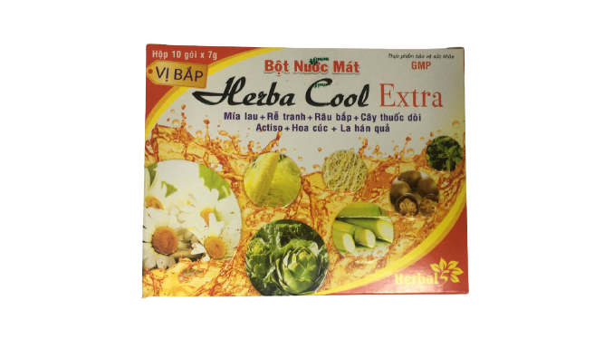 Bột nước mát herba cool extra herbal (h/10g)