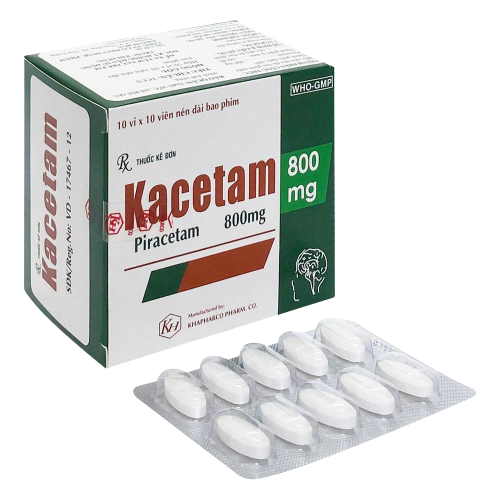 Kacetam piracetam 800mg khapharco (h/100v)