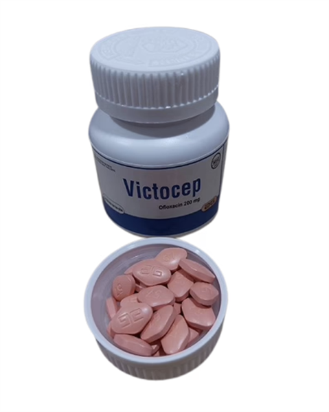 Victocep ofloxacin 200mg donaipharm (c/100v)