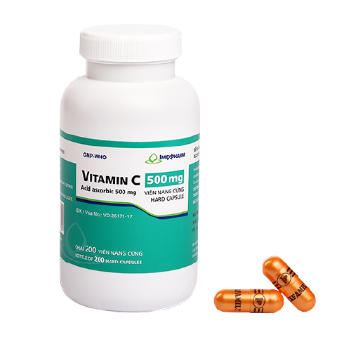 Vitamin c 500mg capsules imexpharm (c/200v)