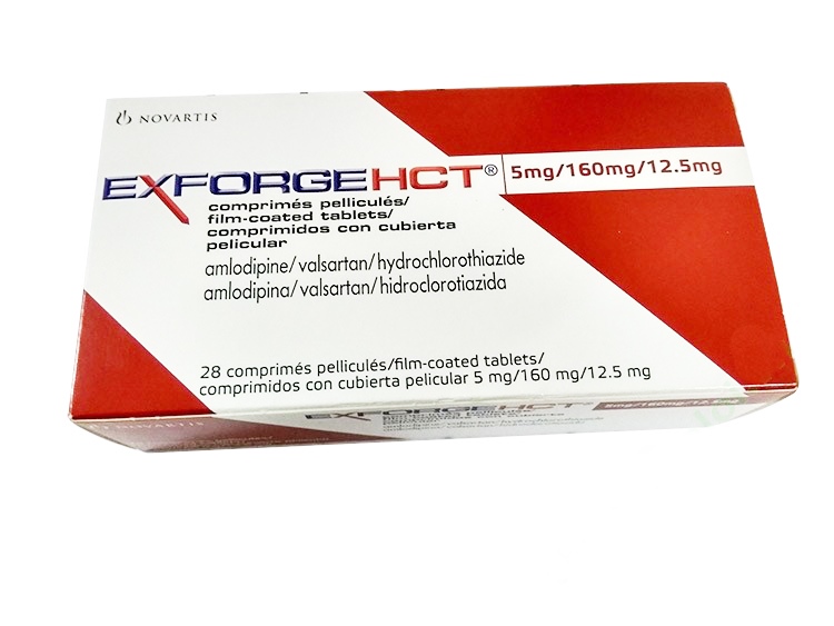 Exforge hct 5mg/160mg/12.5mg novartis (h/28v)
