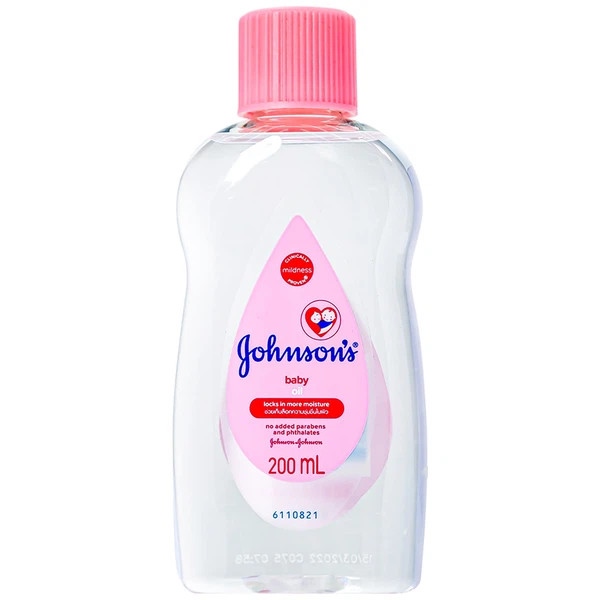 Dầu massage dưỡng ẩm johnson baby oil (c/200ml)