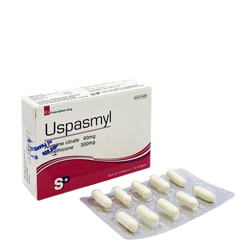Uspasmyl 300mg/60mg usp (h/30v)