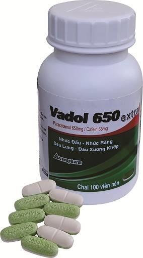 Vadol 650 extra vacopharm (c/100v)