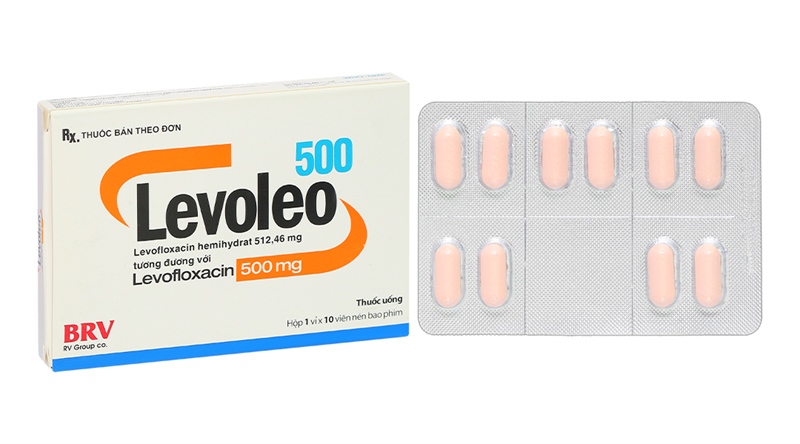 Levoleo levofloxacin 500mg brv (h/10v)