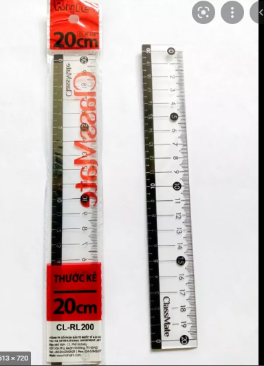Thước kẻ 20CM CLass mate RL200