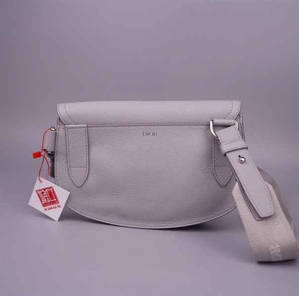 Túi Dior Saddle xám (26-BO-0211) sz20 (BMC) KG+