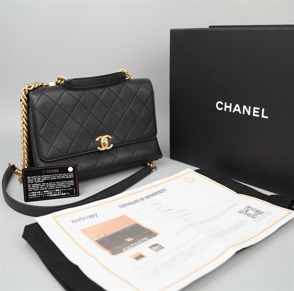 Túi Chanel Woc đen (27388995) sz25 KG+