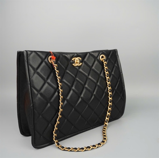Túi Chanel Tote đen (31037380) sz30 KG+