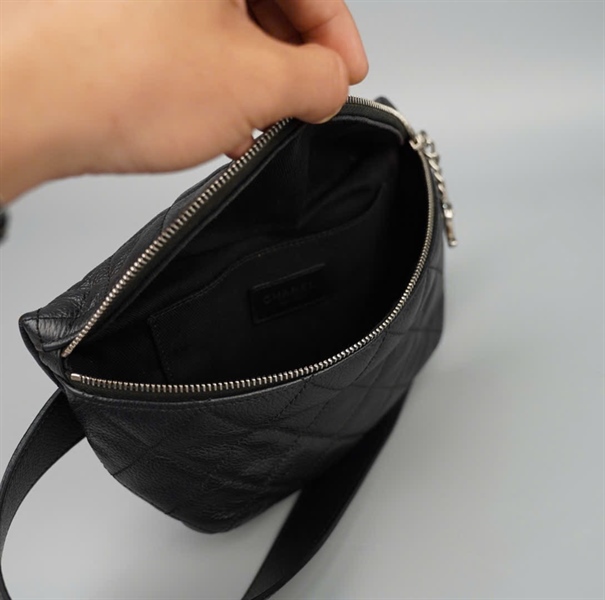 Túi Chanel Bumbag đen (28619754) sz16 (BMC) KG+