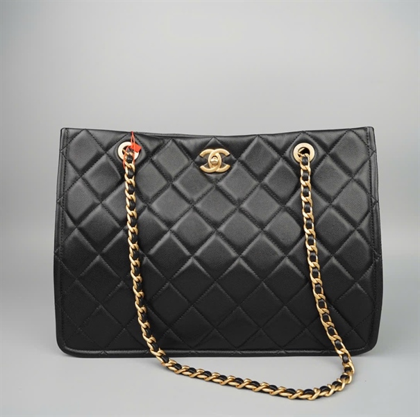 Túi Chanel Tote đen (31037380) sz30 KG+