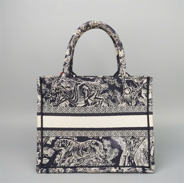 Túi Dior Tote đen (50-MA-0212) sz26 KG+