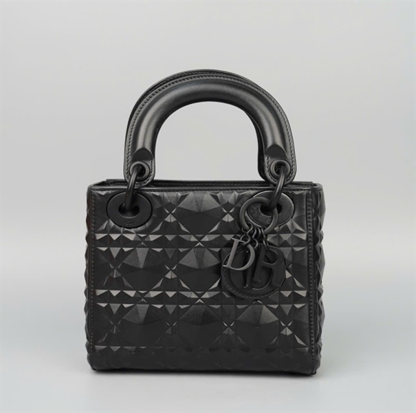 Túi Dior Lady đen kim cương (18-MA-0252) szmini (BMC) KG+