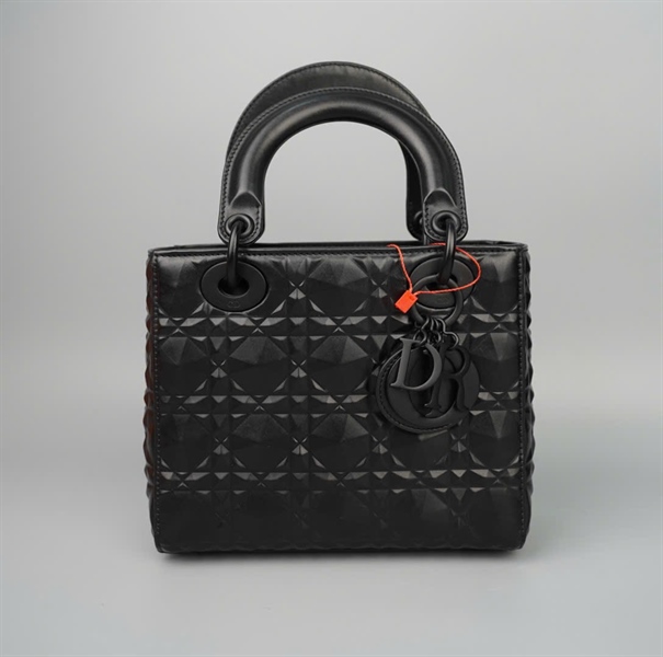 Túi Dior Lady đen kim cương (29-MA-0232) szS (BMC) KG+