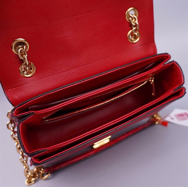 Túi Celine đỏ da trăn (S-CE-5118) sz20 ( BMC) KG+