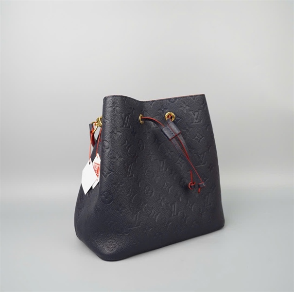 Túi LV Nóe hoa xanh 2 strap sz28 (BMC) KG+