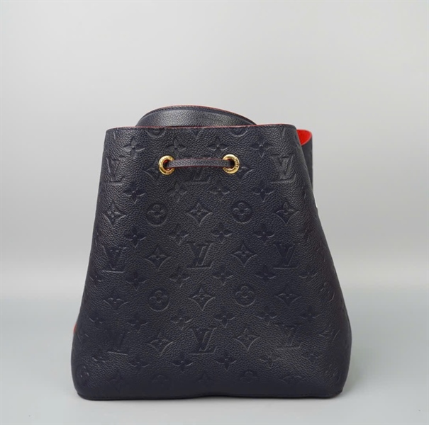 Túi LV Nóe hoa xanh 2 strap sz28 (BMC) KG+