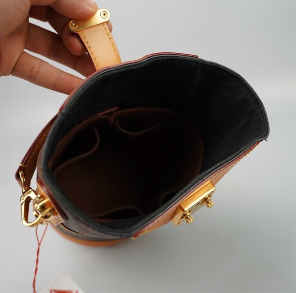 Túi LV Duffle hoa nâu (DU3188) có lót form sz13 KG+