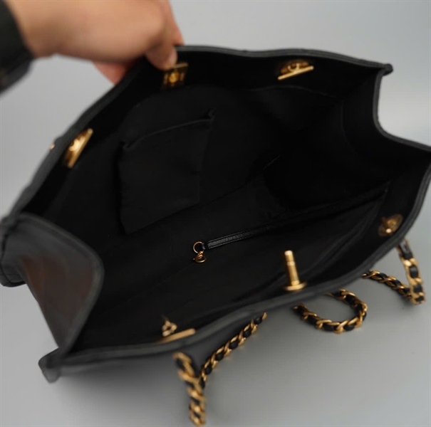 Túi Chanel Tote đen (31037380) sz30 KG+