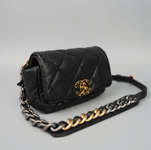 Túi Chanel đen (28689727) sz16 (BMC) KG+