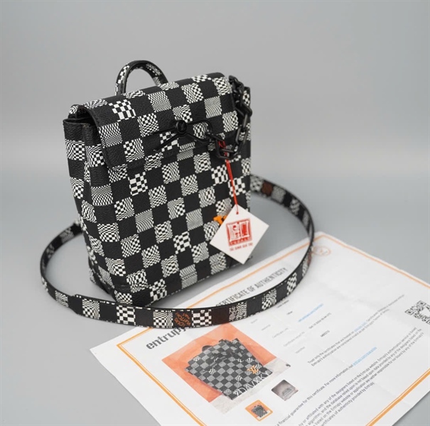 Túi LV ô vuông đen trắng MB5210 sz15 (HC) +