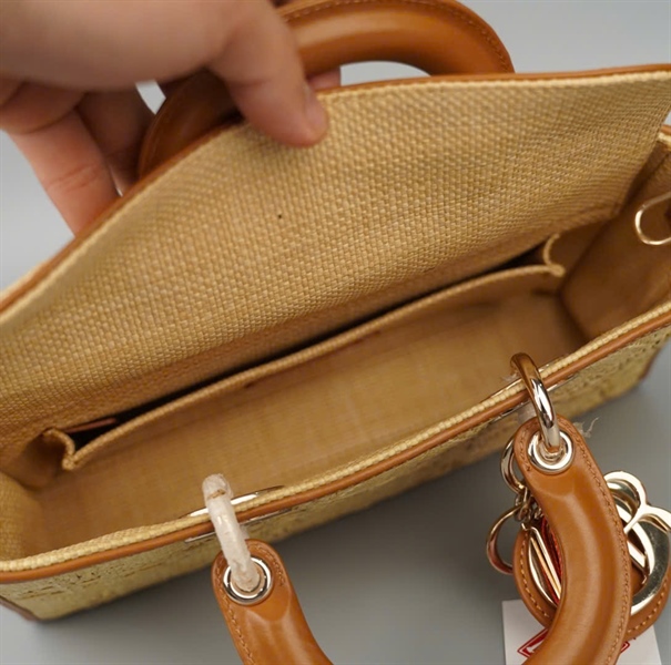 Túi Lady Dior Cõi Vàng 2 strap sz26+