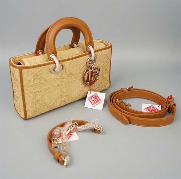 Túi Lady Dior Cõi Vàng 2 strap sz26+