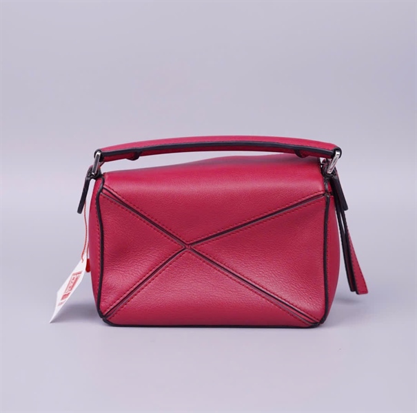 Túi Loewe đỏ (858190) sz17 (BMC) KG+