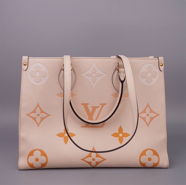 Túi LV Onthego nude hoa vàng sz34 (BMC) KG+