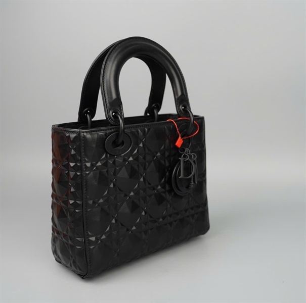 Túi Dior Lady đen kim cương (29-MA-0232) szS (BMC) KG+