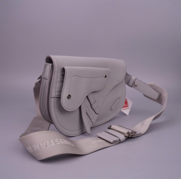 Túi Dior Saddle xám (26-BO-0211) sz20 (BMC) KG+