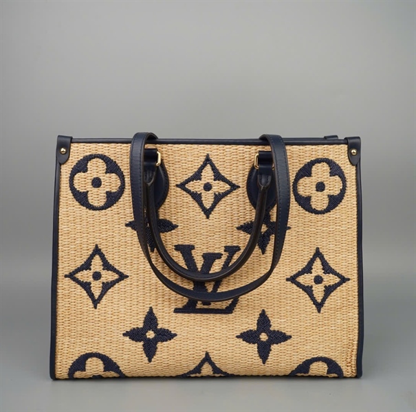 Túi LV Onthego màu vàng hoa xanh (FP0271) sz34 (BMC) KG+