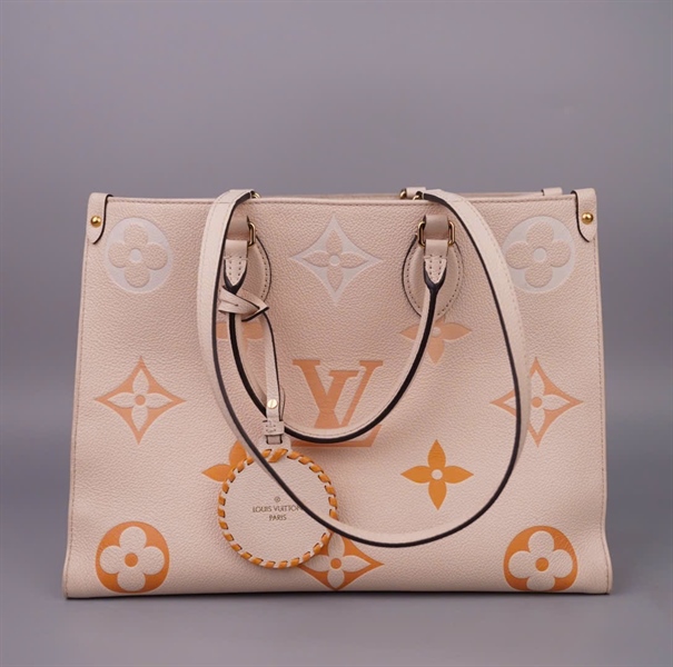 Túi LV Onthego nude hoa vàng sz34 (BMC) KG+