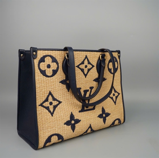 Túi LV Onthego màu vàng hoa xanh (FP0271) sz34 (BMC) KG+