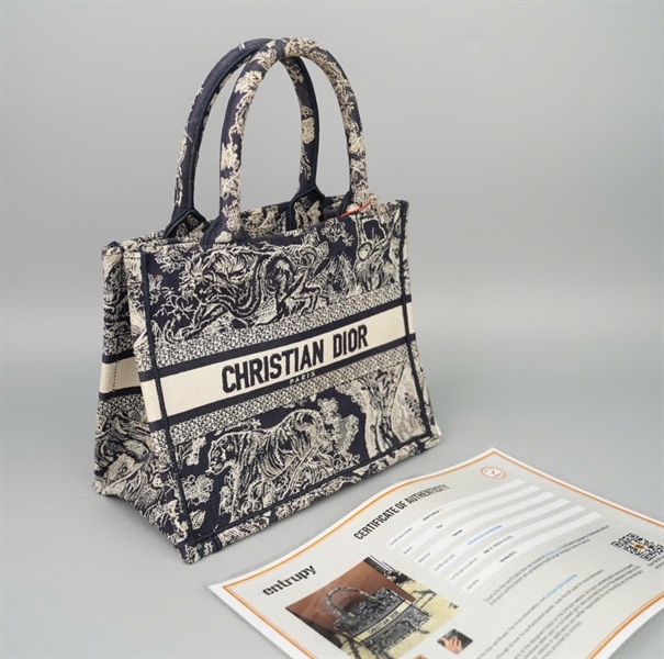 Túi Dior Tote đen (50-MA-0212) sz26 KG+