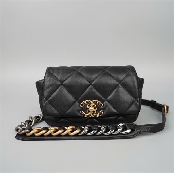 Túi Chanel đen (28689727) sz16 (BMC) KG+