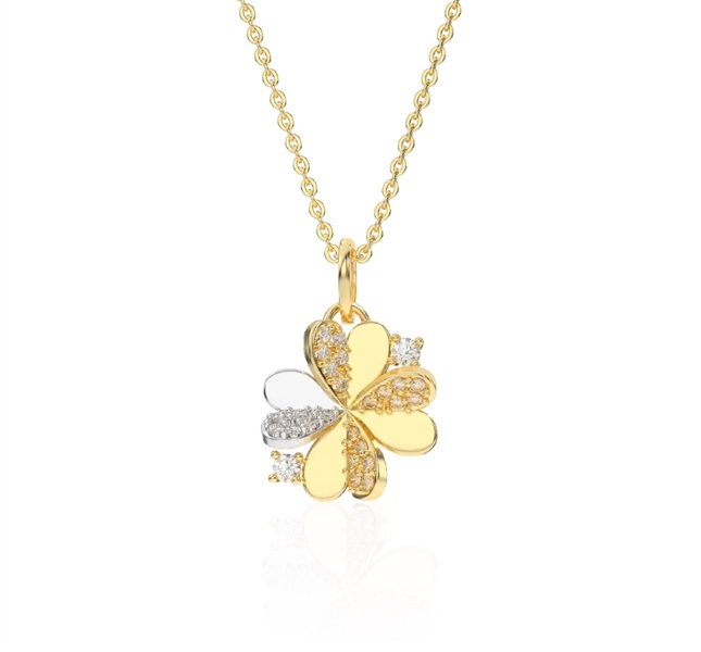 18-733 Dây chuyền vàng nữ 18k