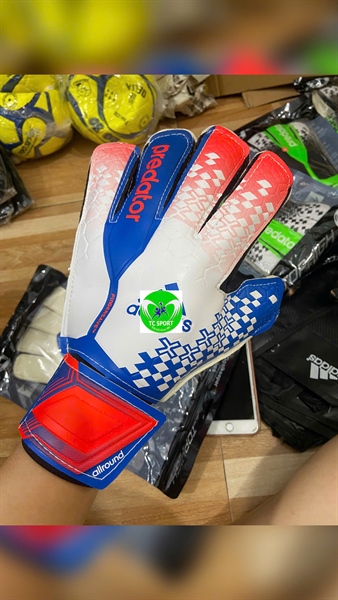 Găng Adidas rẻ trắng xanh 170k